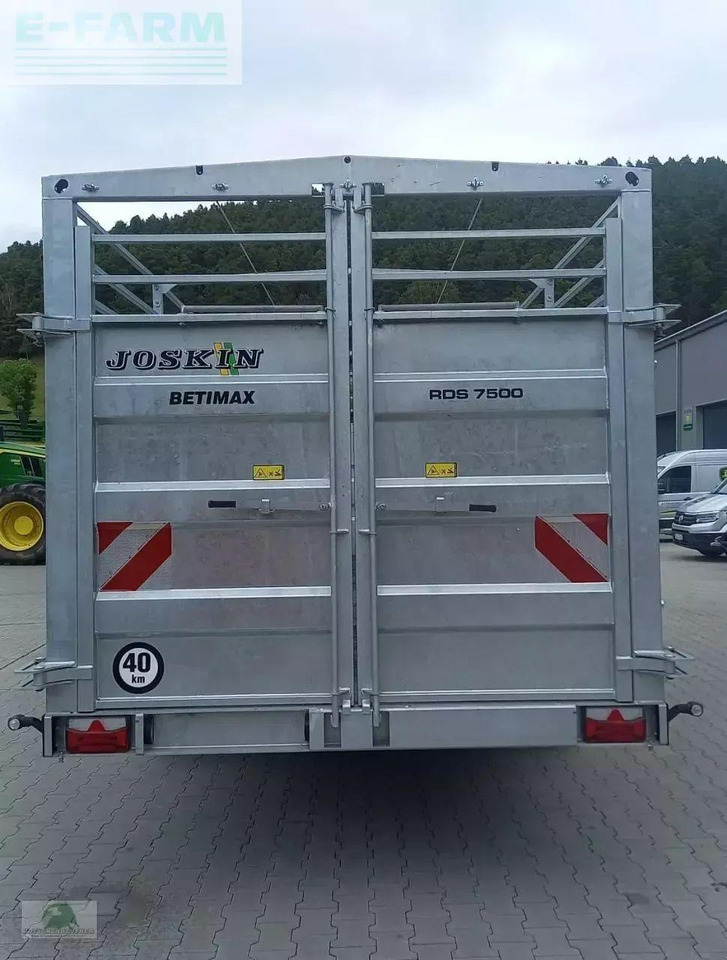 Joskin betimax rds 7500 - Hayvan nakil aracı römork: fotoğraf 4 Joskin betimax rds 7500 - Hayvan nakil aracı römork: fotoğraf 4
