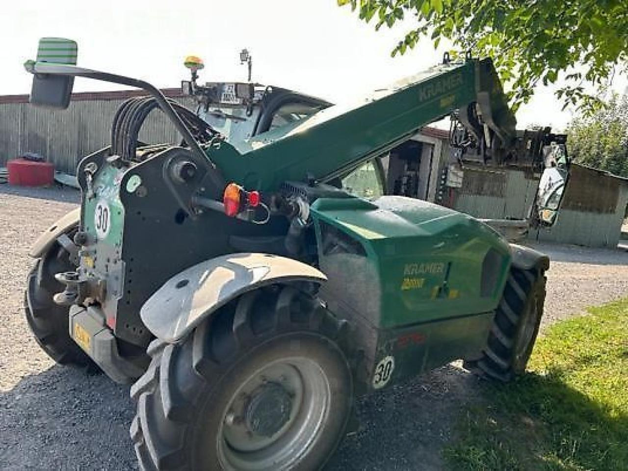 Kramer kt276 - Teleskopik yükleyici: fotoğraf 3 Kramer kt276 - Teleskopik yükleyici: fotoğraf 3