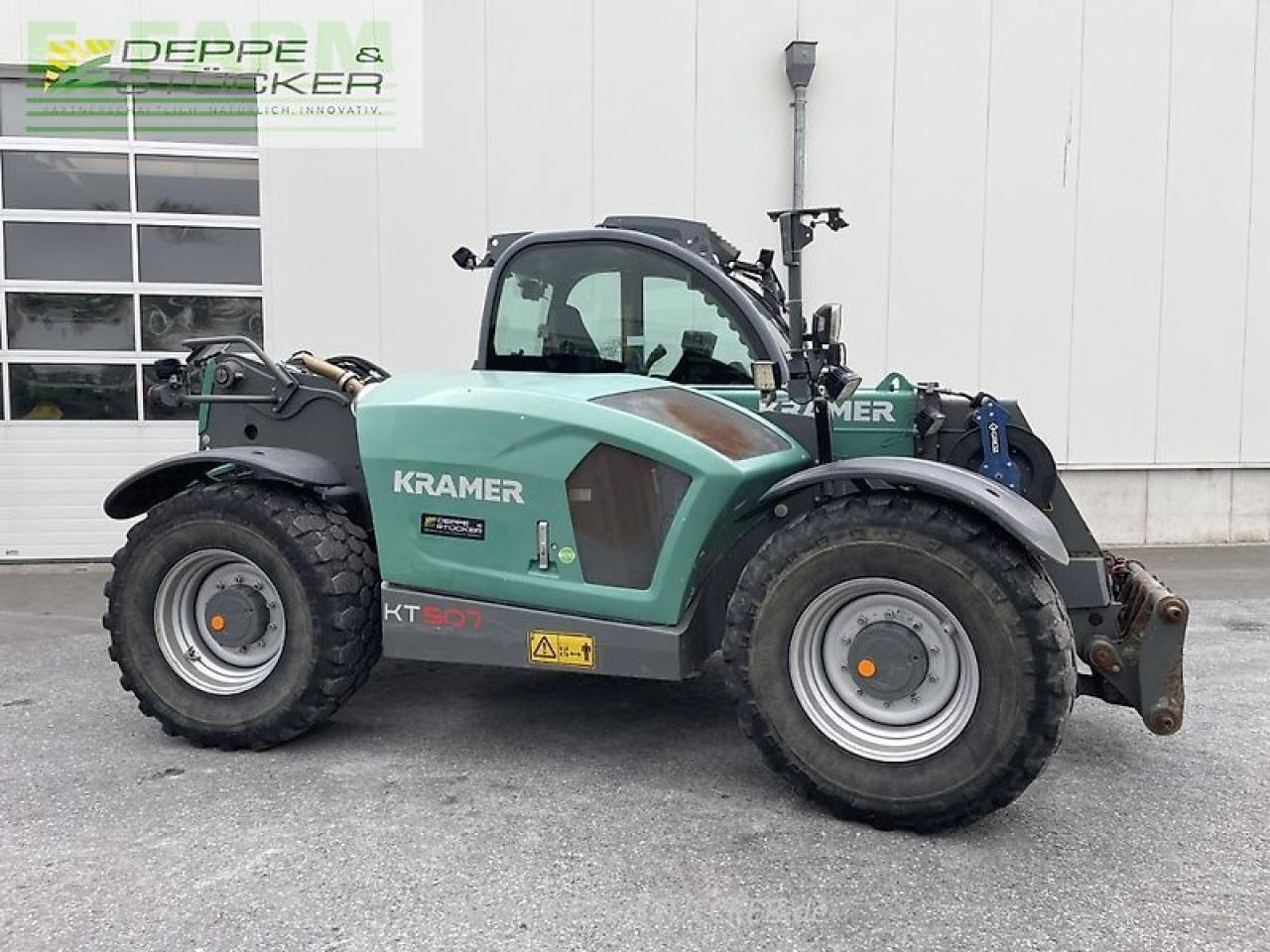 Kramer kt507 - Teleskopik yükleyici: fotoğraf 4 Kramer kt507 - Teleskopik yükleyici: fotoğraf 4