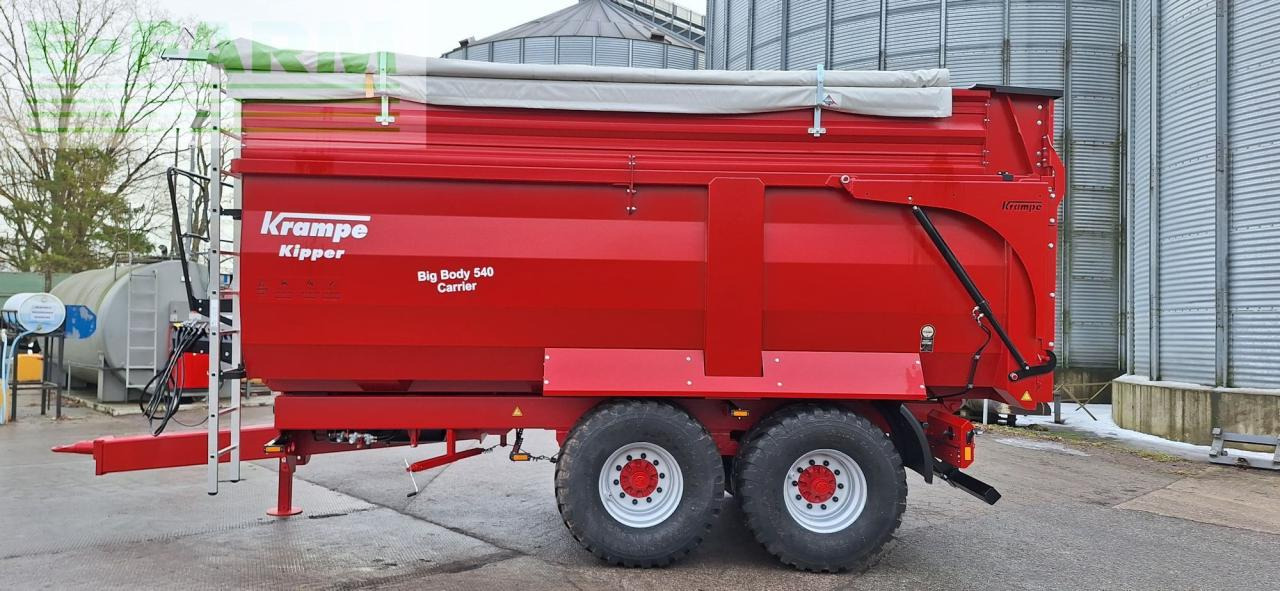 Krampe BB540 - Damperli traktör römorku: fotoğraf 1 Krampe BB540 - Damperli traktör römorku: fotoğraf 1