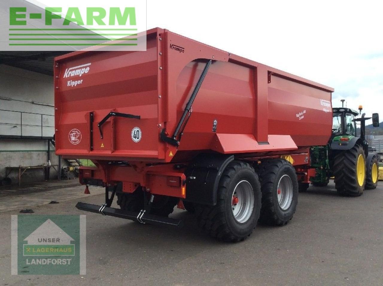 Krampe big body 640 - Damperli traktör römorku: fotoğraf 3 Krampe big body 640 - Damperli traktör römorku: fotoğraf 3