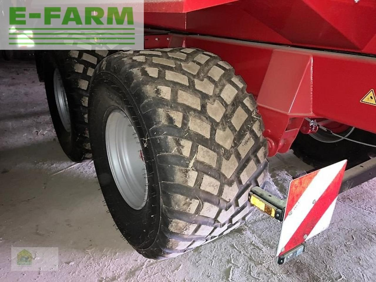 Damperli traktör römorku Krampe big body bb 600 + canagro schnecke df1315: fotoğraf 11