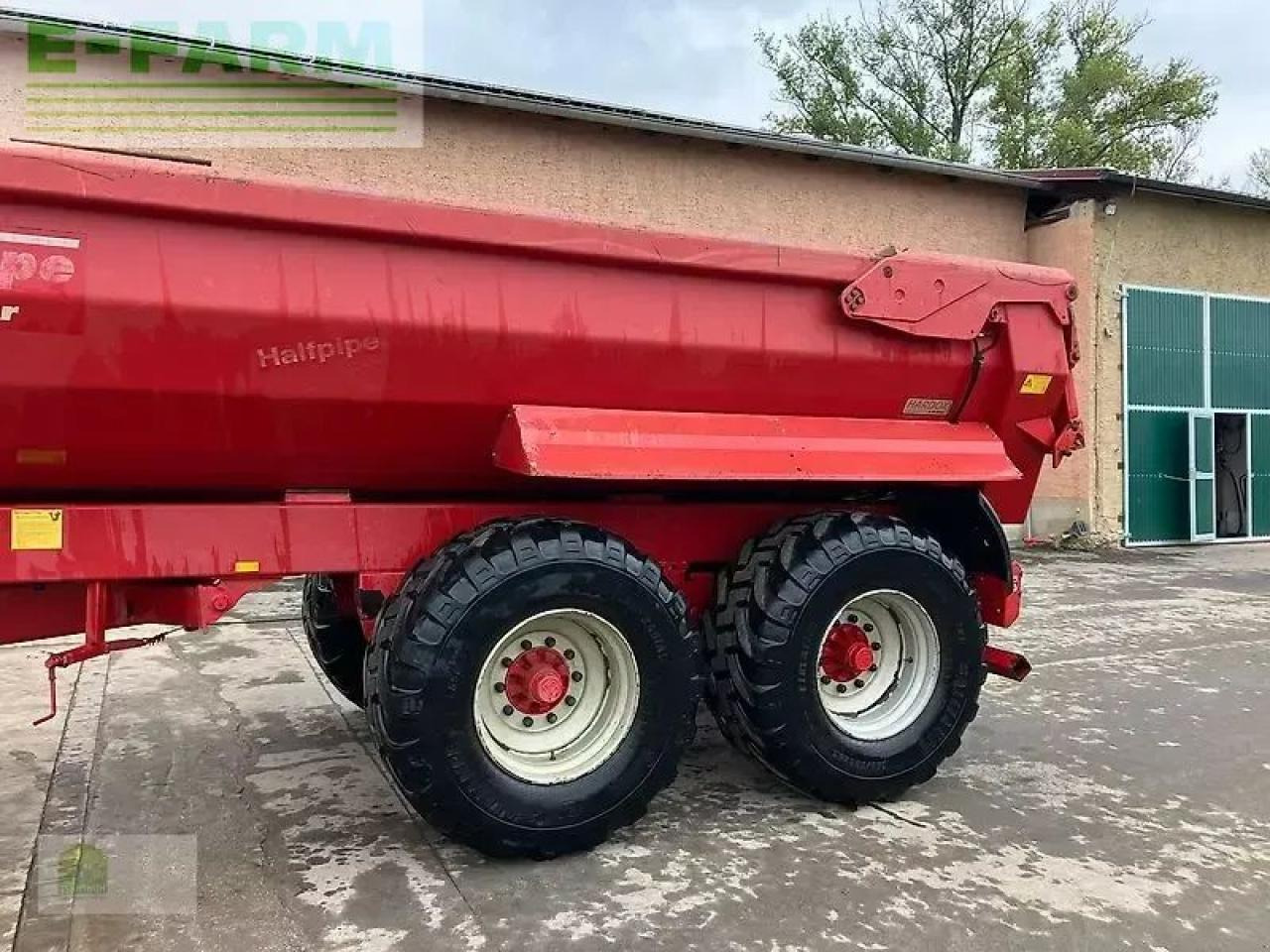 Krampe hp 20 - Damperli traktör römorku: fotoğraf 3 Krampe hp 20 - Damperli traktör römorku: fotoğraf 3