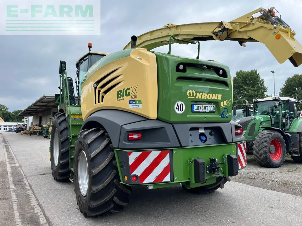 Krone Big X 630 - Silaj makinesi: fotoğraf 5 Krone Big X 630 - Silaj makinesi: fotoğraf 5