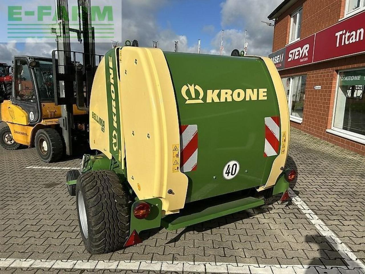 Krone bellima f 130 - Kare balya makinesi: fotoğraf 4 Krone bellima f 130 - Kare balya makinesi: fotoğraf 4