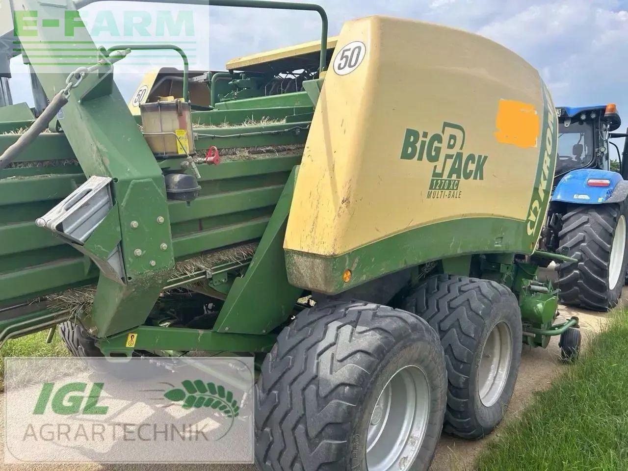 Krone big pack 1270 xc mulitbale - Kare balya makinesi: fotoğraf 3 Krone big pack 1270 xc mulitbale - Kare balya makinesi: fotoğraf 3