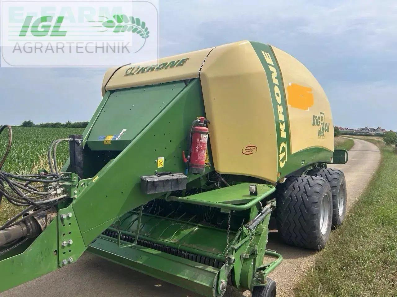 Krone big pack 1270 xc mulitbale - Kare balya makinesi: fotoğraf 1 Krone big pack 1270 xc mulitbale - Kare balya makinesi: fotoğraf 1
