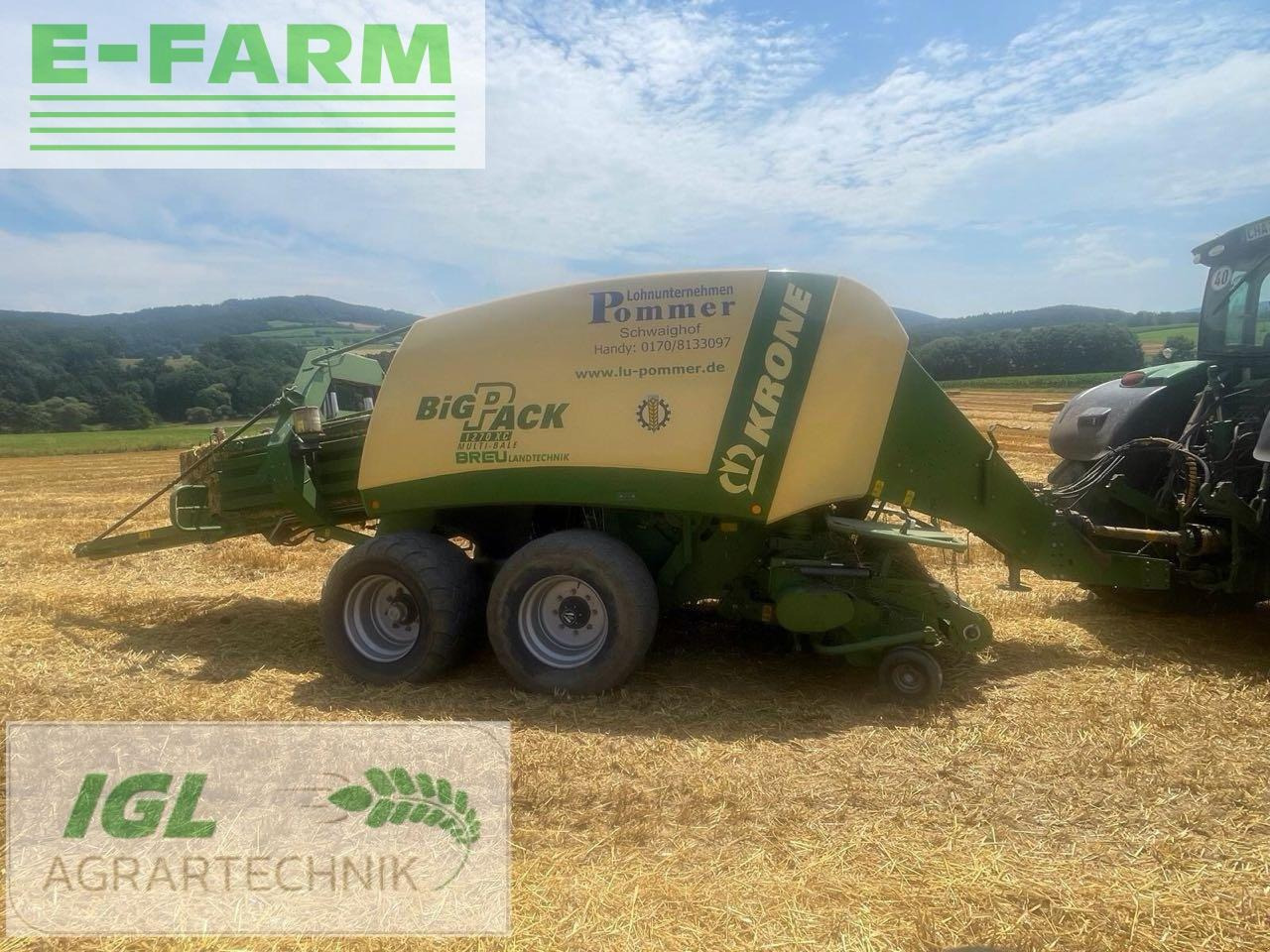 Krone big pack 1270 xc multi bale - Kare balya makinesi: fotoğraf 5 Krone big pack 1270 xc multi bale - Kare balya makinesi: fotoğraf 5