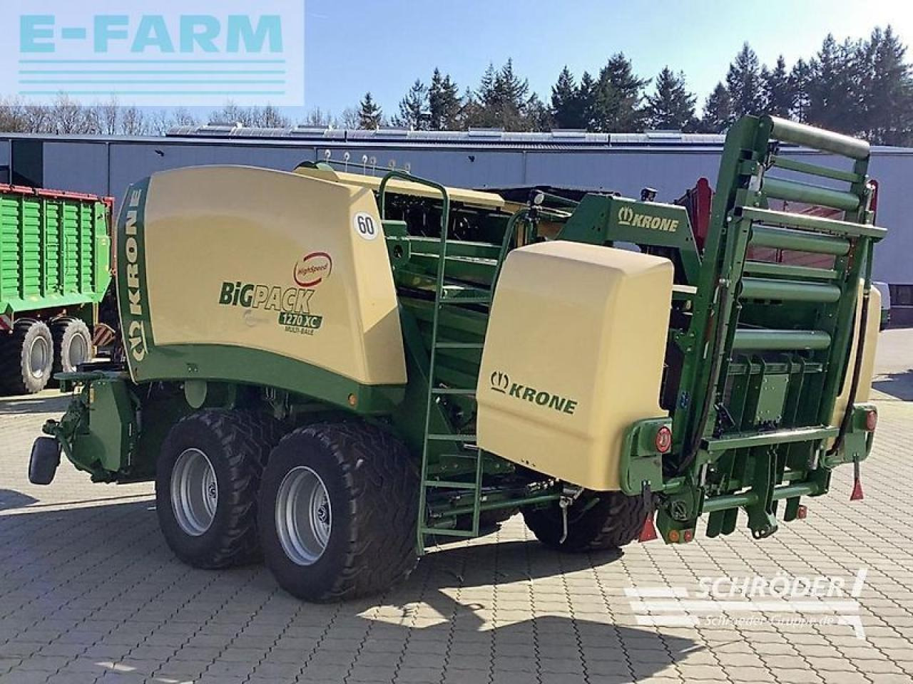 Krone big pack 1270 xc multi bale - Kare balya makinesi: fotoğraf 5 Krone big pack 1270 xc multi bale - Kare balya makinesi: fotoğraf 5