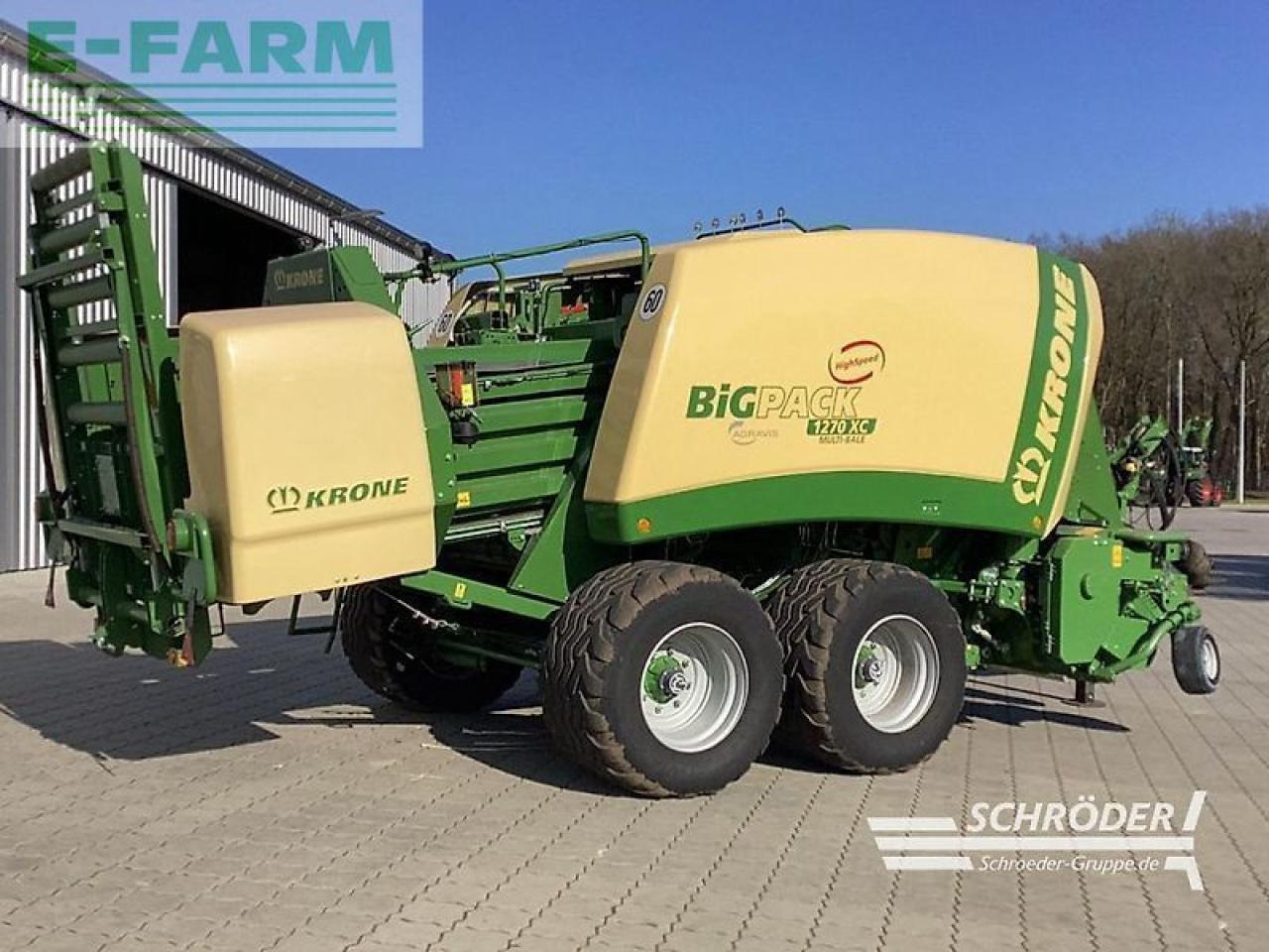 Krone big pack 1270 xc multi bale - Kare balya makinesi: fotoğraf 3 Krone big pack 1270 xc multi bale - Kare balya makinesi: fotoğraf 3