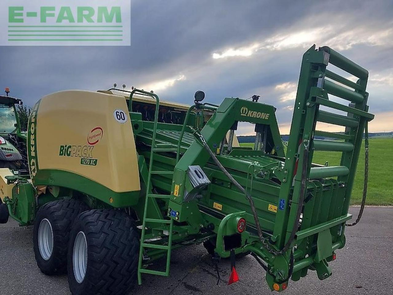 Krone big pack 1270 xc prechop - Kare balya makinesi: fotoğraf 4 Krone big pack 1270 xc prechop - Kare balya makinesi: fotoğraf 4