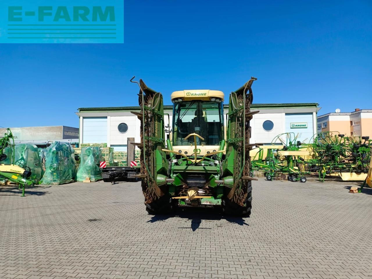 Krone big x 580 + easy flow 300s + easy collect 600-2 - Silaj makinesi: fotoğraf 3 Krone big x 580 + easy flow 300s + easy collect 600-2 - Silaj makinesi: fotoğraf 3