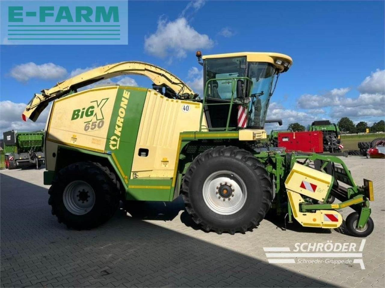 Krone big x 650 - Silaj makinesi: fotoğraf 3 Krone big x 650 - Silaj makinesi: fotoğraf 3