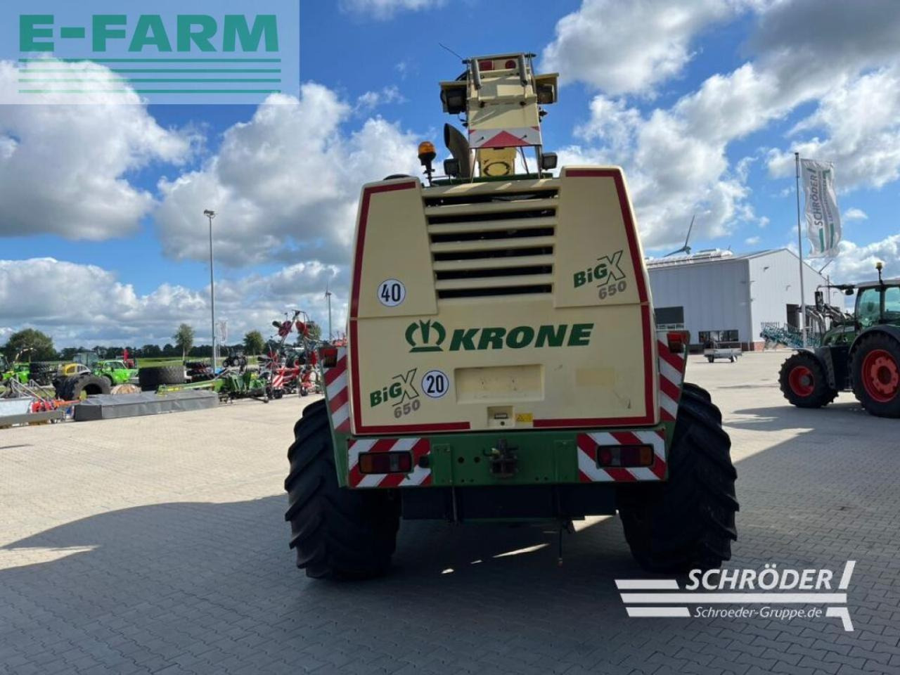 Krone big x 650 - Silaj makinesi: fotoğraf 4 Krone big x 650 - Silaj makinesi: fotoğraf 4