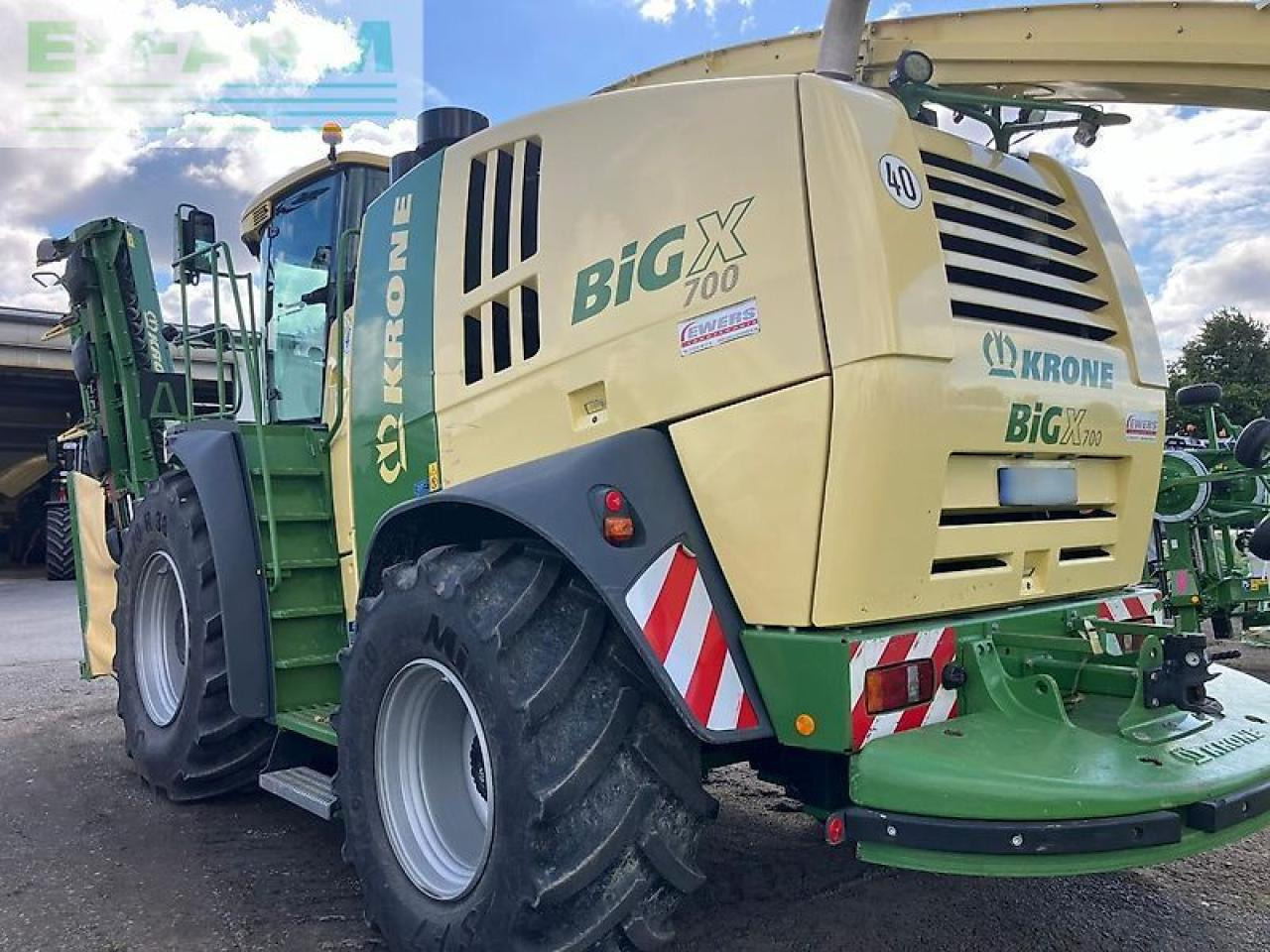 Krone big x 700 - Silaj makinesi: fotoğraf 5 Krone big x 700 - Silaj makinesi: fotoğraf 5