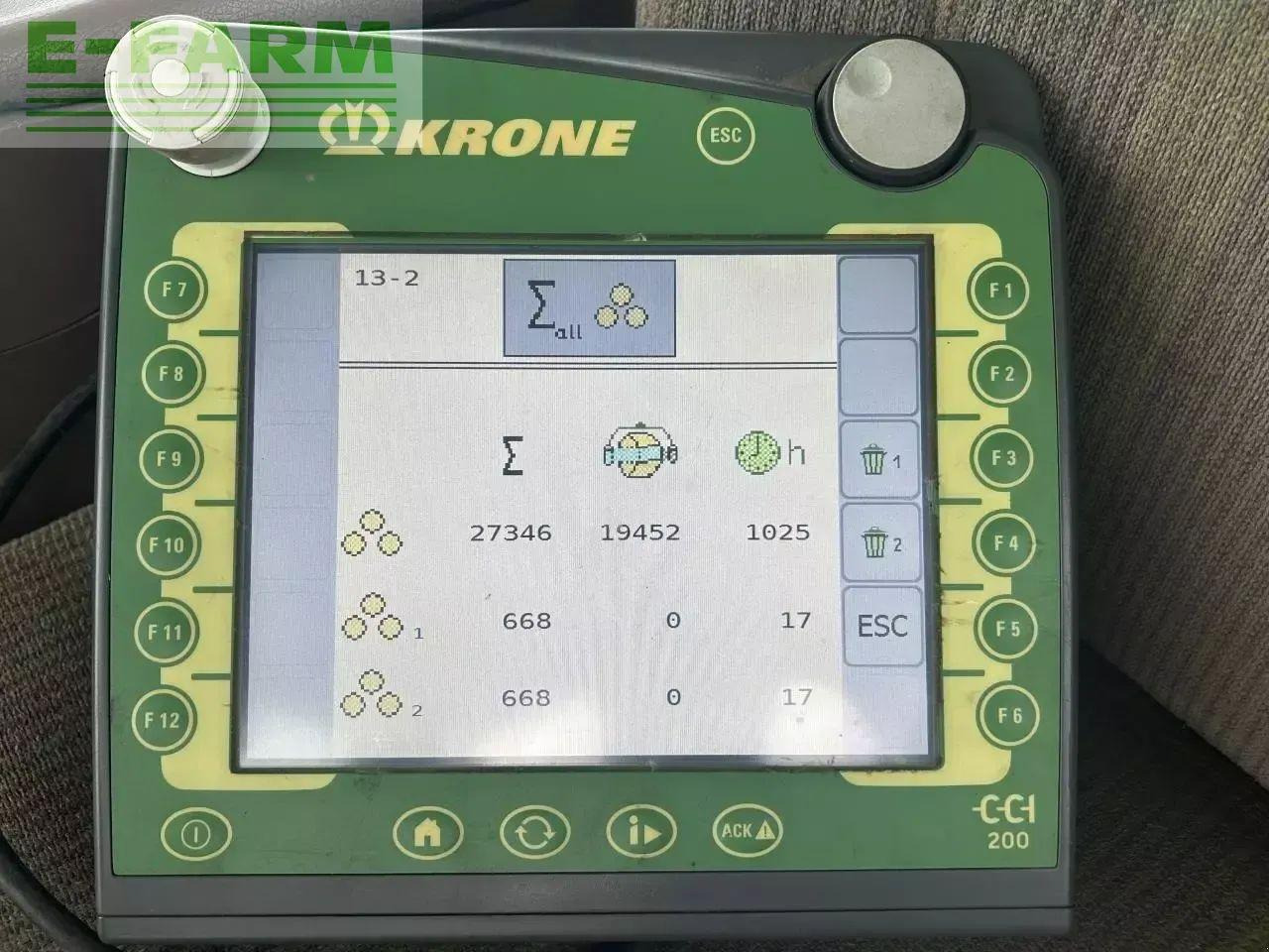 Krone cf155 xc extreme - Kare balya makinesi: fotoğraf 4 Krone cf155 xc extreme - Kare balya makinesi: fotoğraf 4