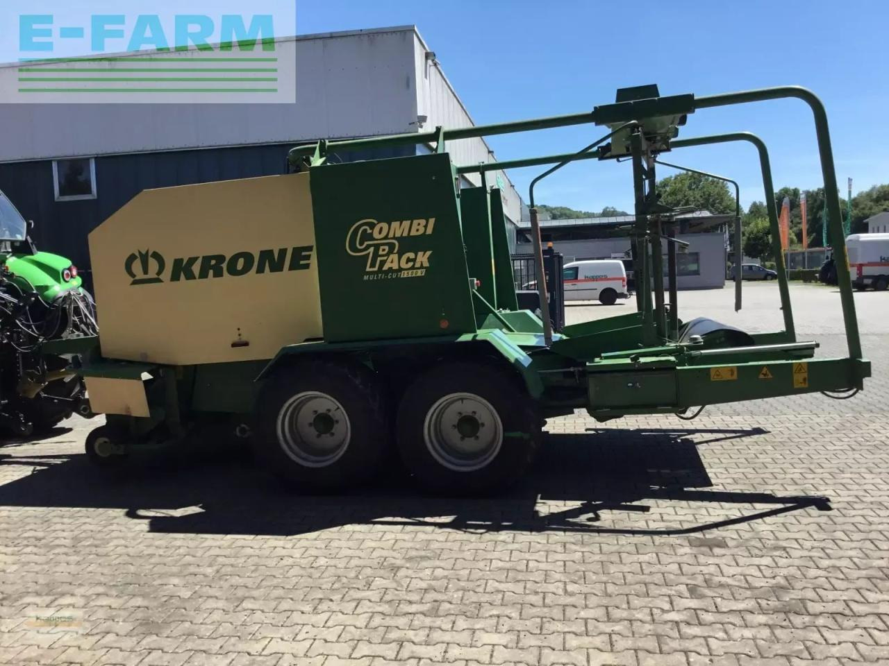 Krone combi pack 1500 mc - Kare balya makinesi: fotoğraf 4 Krone combi pack 1500 mc - Kare balya makinesi: fotoğraf 4