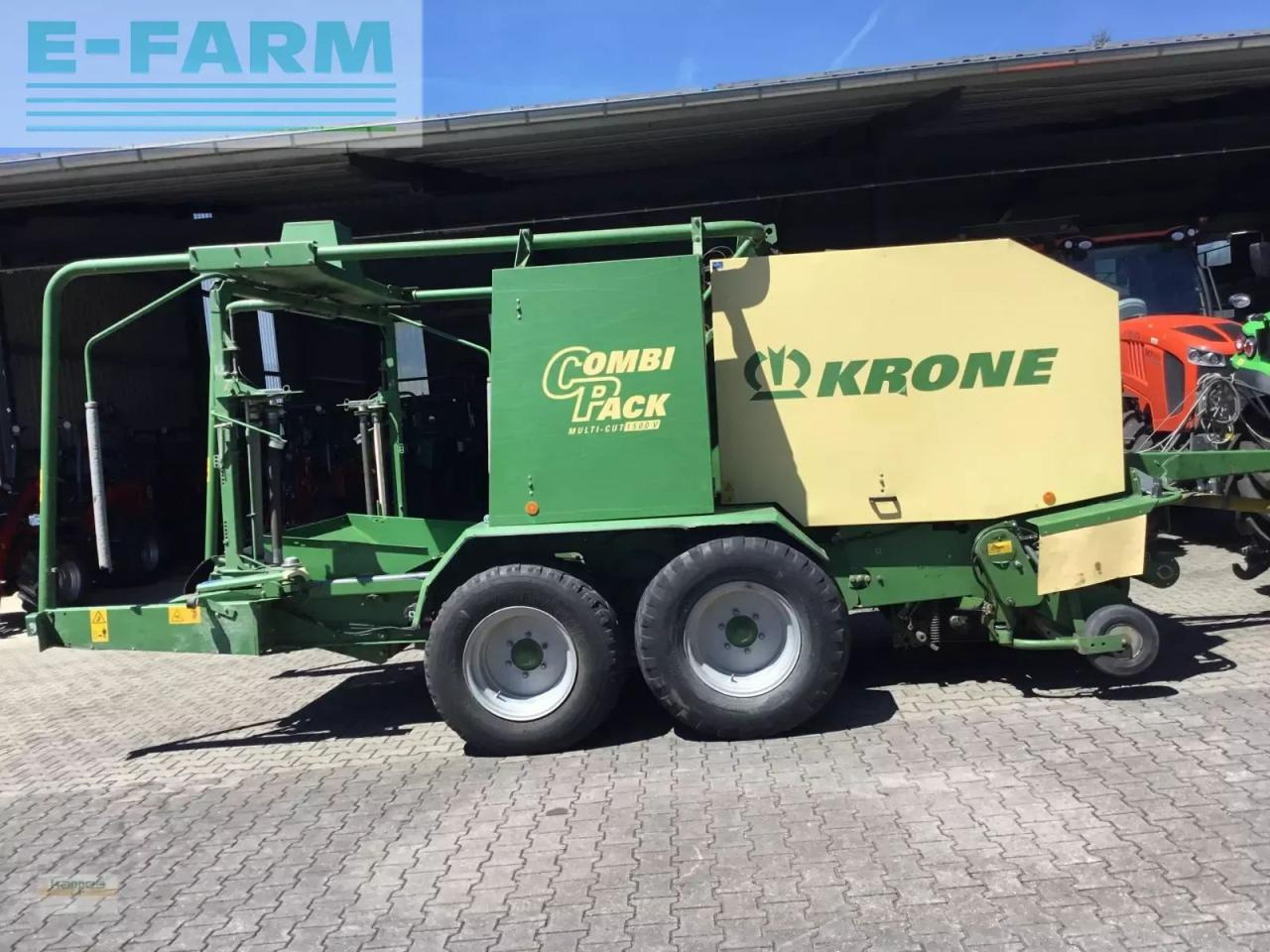 Krone combi pack 1500 mc - Kare balya makinesi: fotoğraf 1 Krone combi pack 1500 mc - Kare balya makinesi: fotoğraf 1