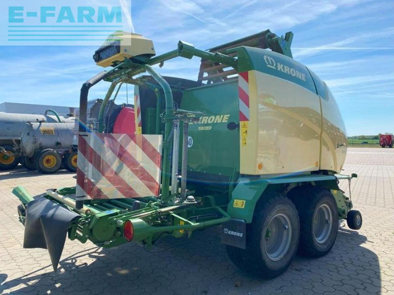 Krone comprima cf 155 presswickelkombi - Kare balya makinesi: fotoğraf 5 Krone comprima cf 155 presswickelkombi - Kare balya makinesi: fotoğraf 5