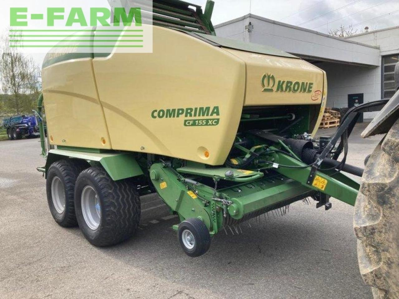 Krone comprima cf 155 xc - Kare balya makinesi: fotoğraf 2 Krone comprima cf 155 xc - Kare balya makinesi: fotoğraf 2