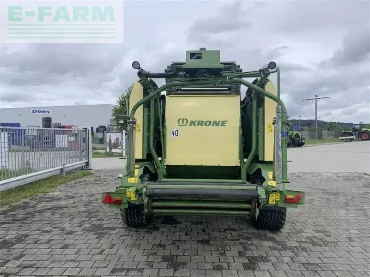 Krone comprima cf 155 xc - Kare balya makinesi: fotoğraf 4 Krone comprima cf 155 xc - Kare balya makinesi: fotoğraf 4