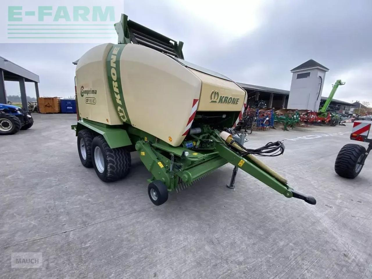Krone comprima cf 155 xc - Kare balya makinesi: fotoğraf 4 Krone comprima cf 155 xc - Kare balya makinesi: fotoğraf 4