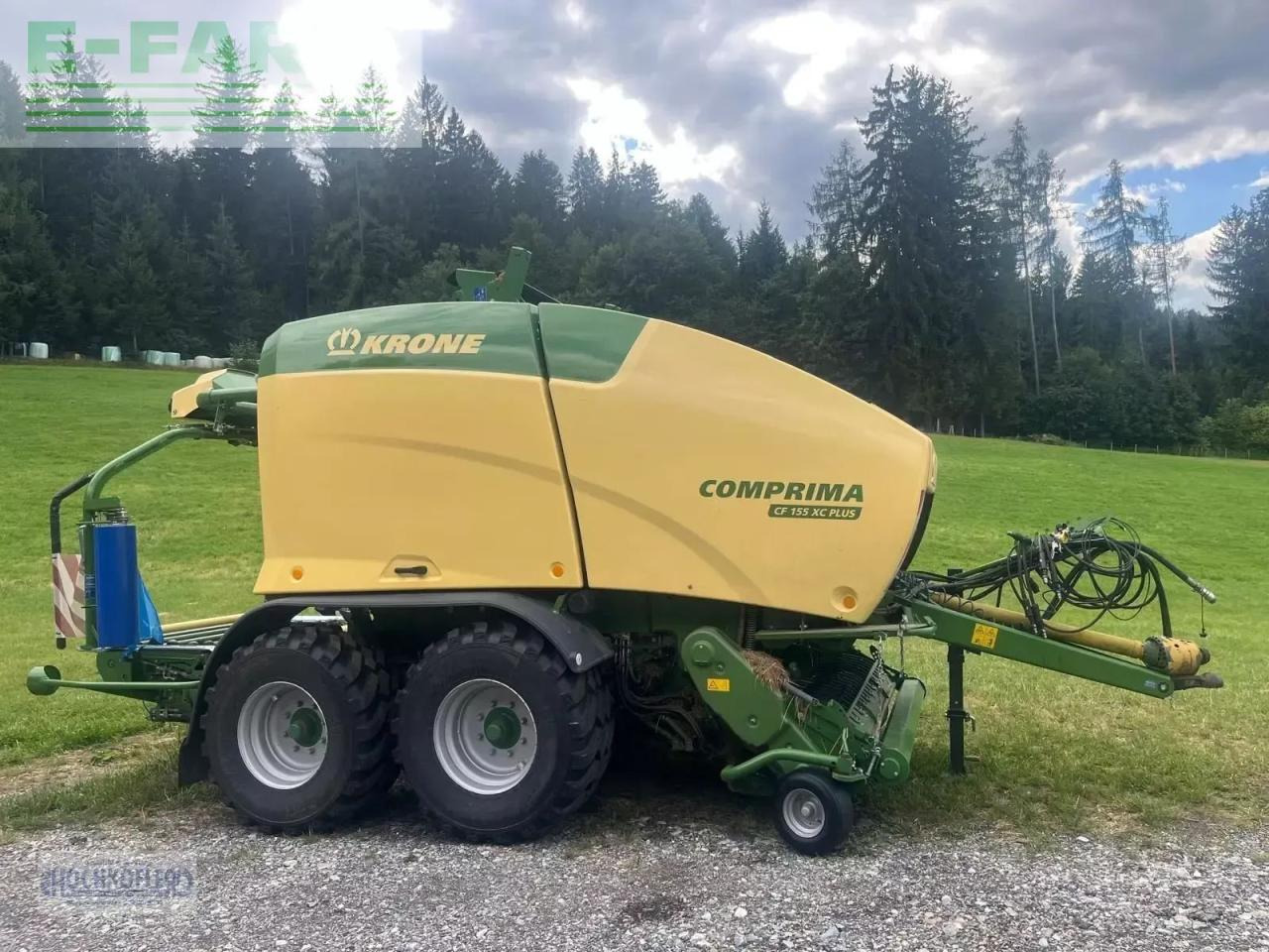 Krone comprima cf 155 xc plus - Kare balya makinesi: fotoğraf 1 Krone comprima cf 155 xc plus - Kare balya makinesi: fotoğraf 1