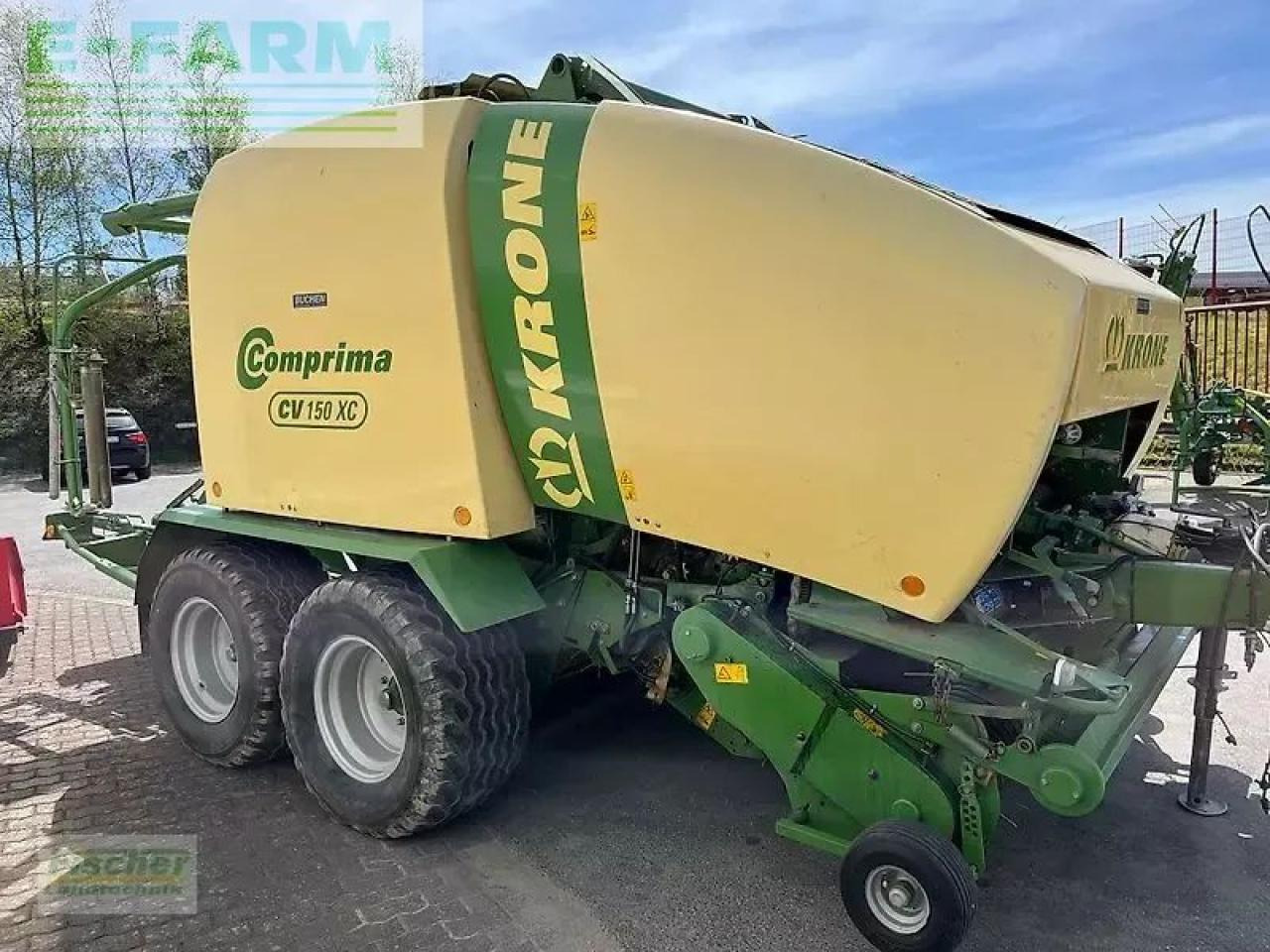Krone comprima cv 150 xc-17 messer - Kare balya makinesi: fotoğraf 3 Krone comprima cv 150 xc-17 messer - Kare balya makinesi: fotoğraf 3
