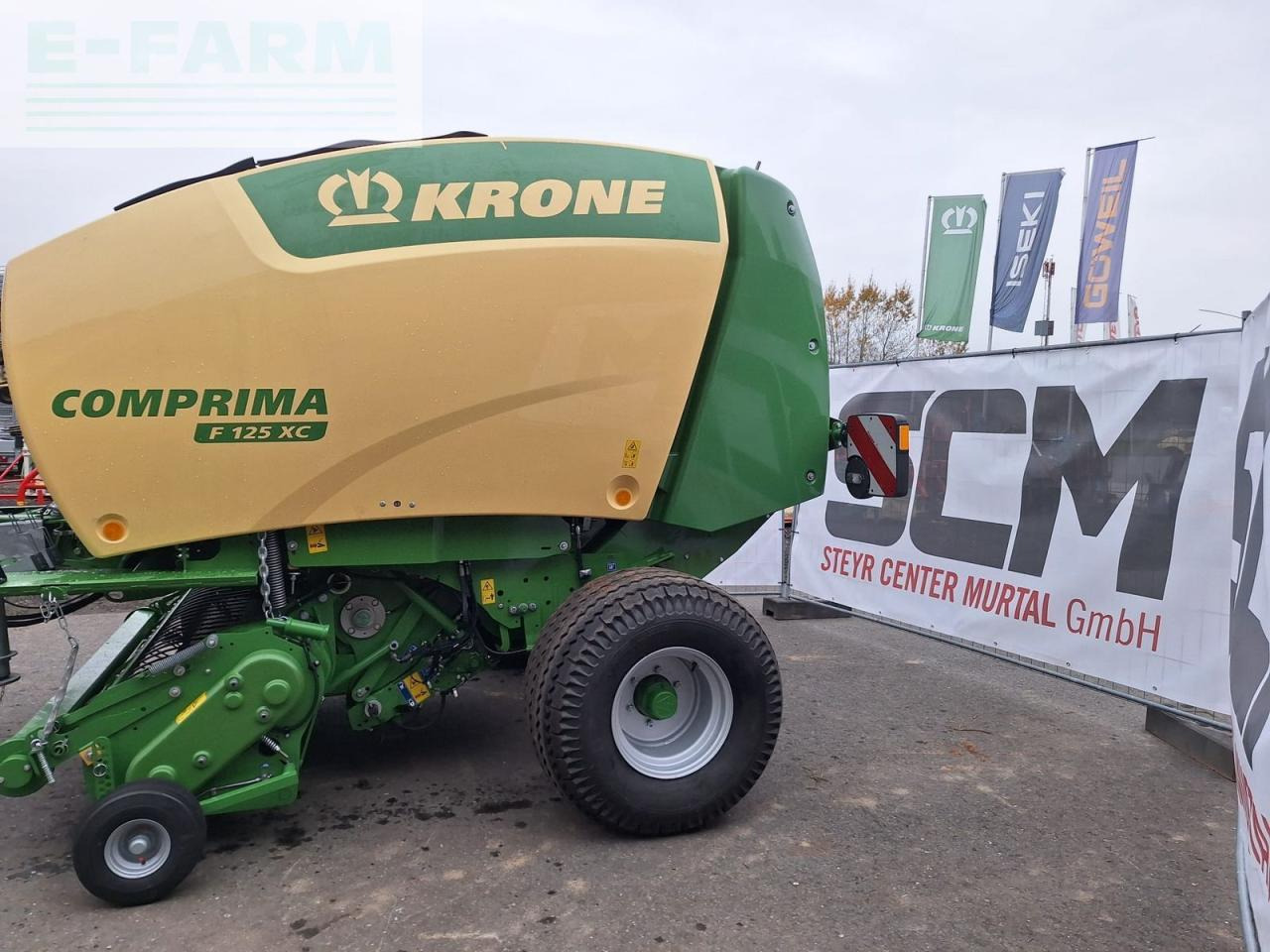 Krone comprima f 125 xc - Kare balya makinesi: fotoğraf 5 Krone comprima f 125 xc - Kare balya makinesi: fotoğraf 5