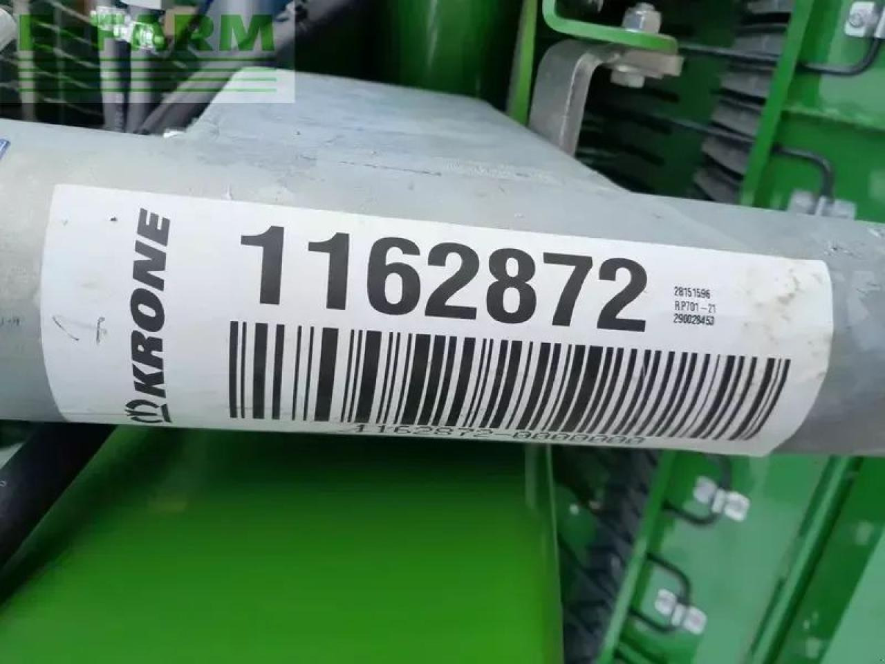 Krone comprima f 155 xc - Kare balya makinesi: fotoğraf 3 Krone comprima f 155 xc - Kare balya makinesi: fotoğraf 3