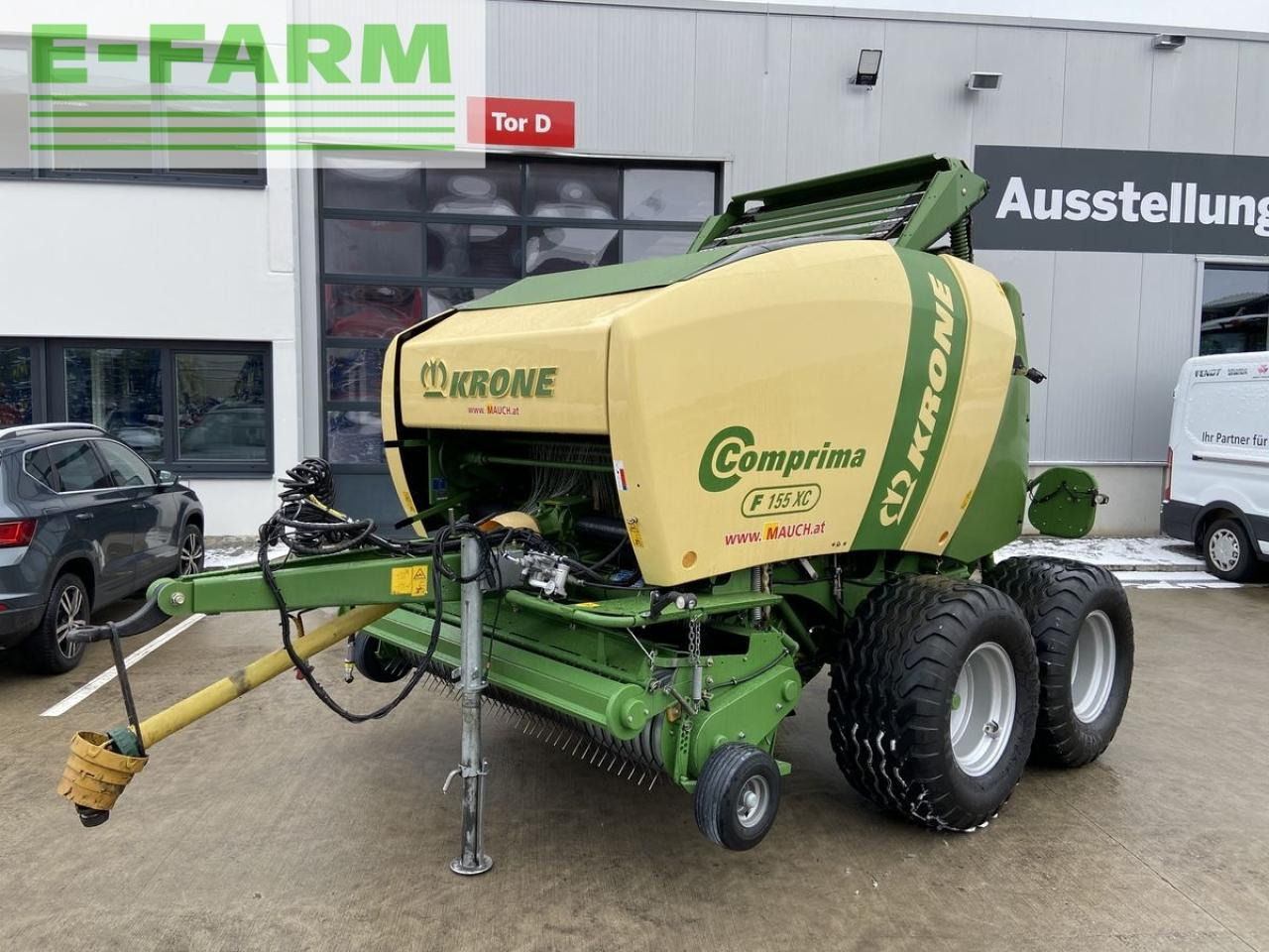 Krone comprima f155xc - Kare balya makinesi: fotoğraf 1 Krone comprima f155xc - Kare balya makinesi: fotoğraf 1