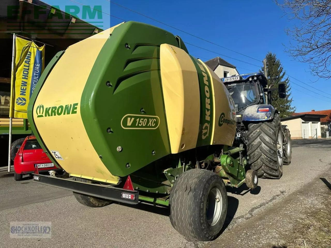 Kare balya makinesi Krone comprima v 150 xc: fotoğraf 9