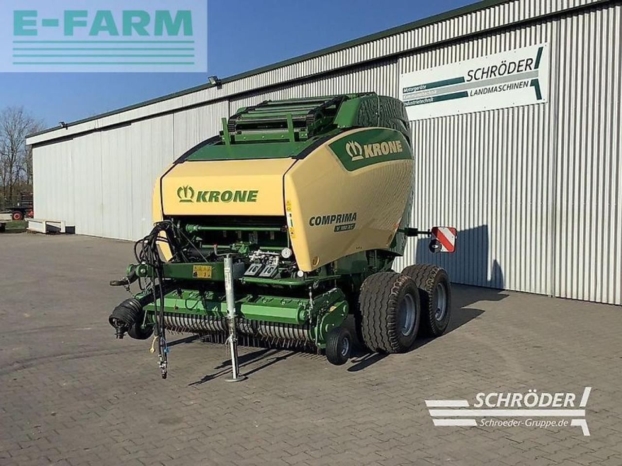 Krone comprima v 180 xc - Kare balya makinesi: fotoğraf 2 Krone comprima v 180 xc - Kare balya makinesi: fotoğraf 2