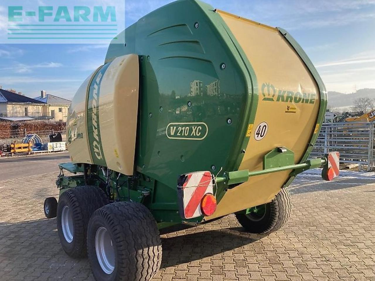 Krone comprima v 210 xc - Kare balya makinesi: fotoğraf 3 Krone comprima v 210 xc - Kare balya makinesi: fotoğraf 3