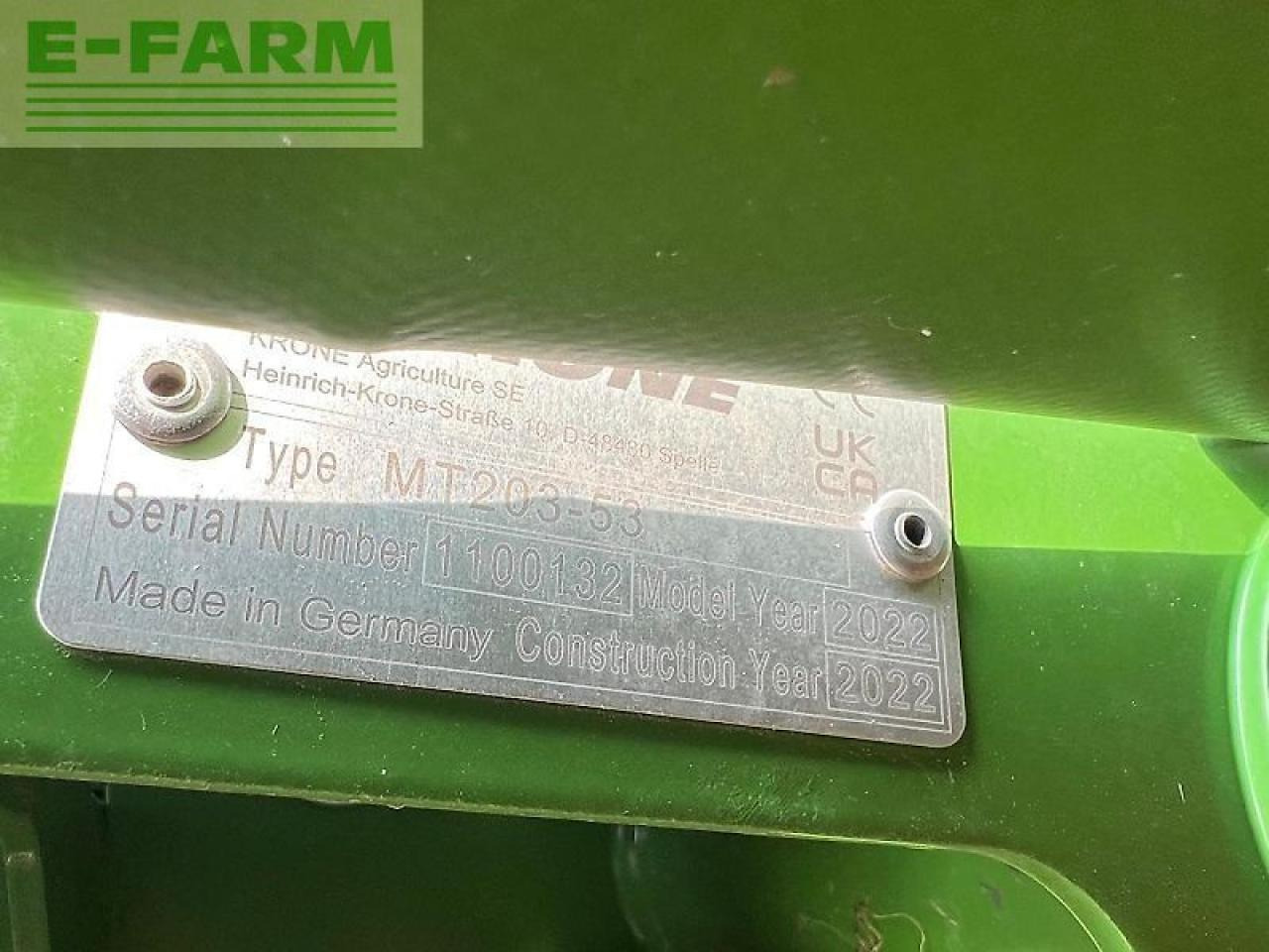 Krone ec f 400 cv fold - Çayır biçme makinesi: fotoğraf 4 Krone ec f 400 cv fold - Çayır biçme makinesi: fotoğraf 4