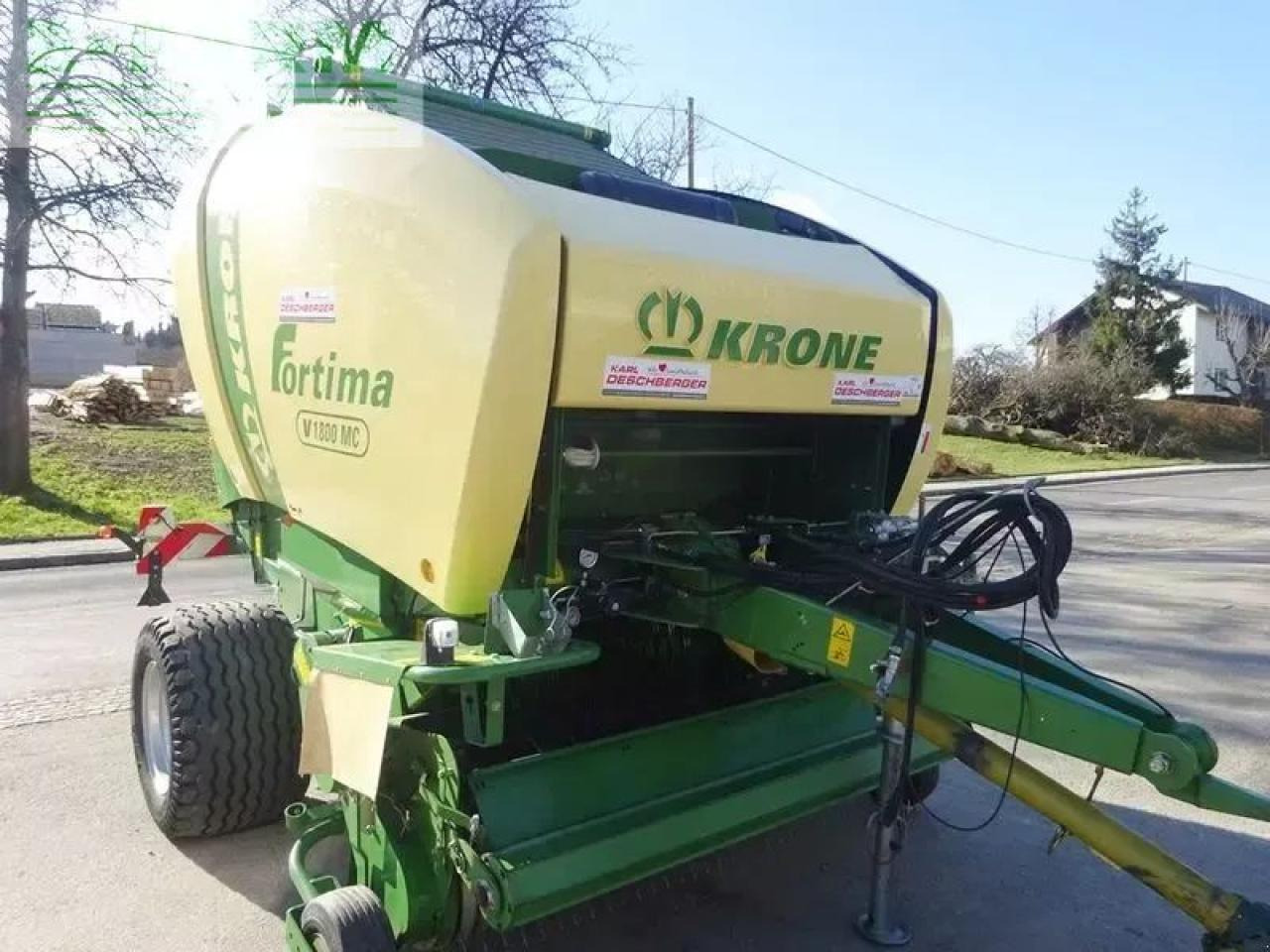 Krone fortima v 1800 mc rundballenpresse - Kare balya makinesi: fotoğraf 3 Krone fortima v 1800 mc rundballenpresse - Kare balya makinesi: fotoğraf 3