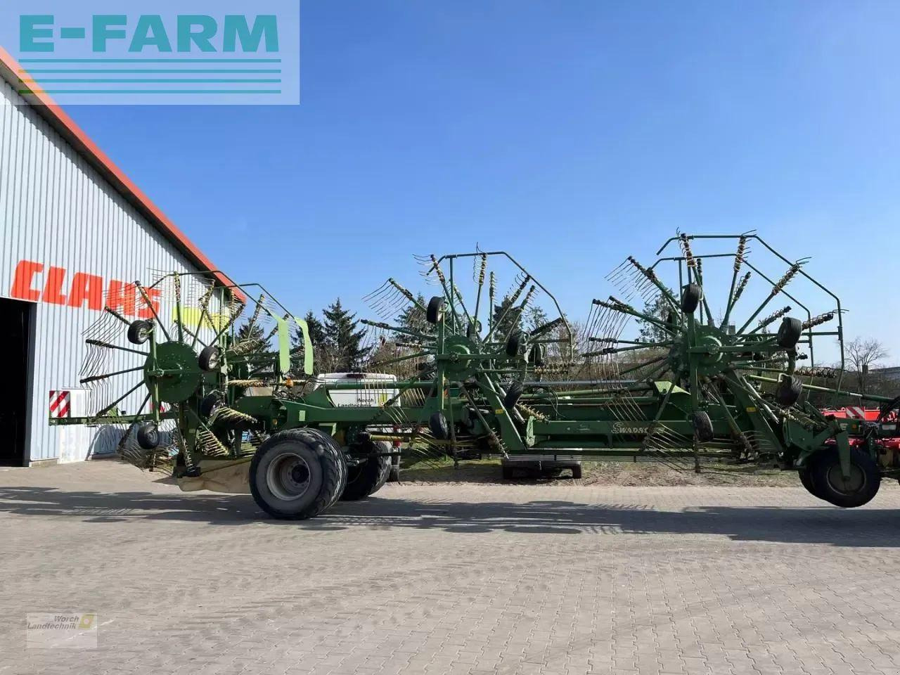 Krone swadro 2000 - Ot toplama tırmığı: fotoğraf 4 Krone swadro 2000 - Ot toplama tırmığı: fotoğraf 4