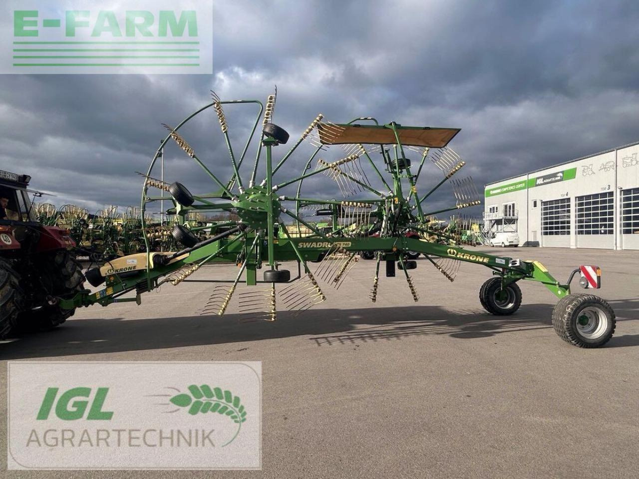 Krone swadro ts 740 - Ot toplama tırmığı: fotoğraf 2 Krone swadro ts 740 - Ot toplama tırmığı: fotoğraf 2