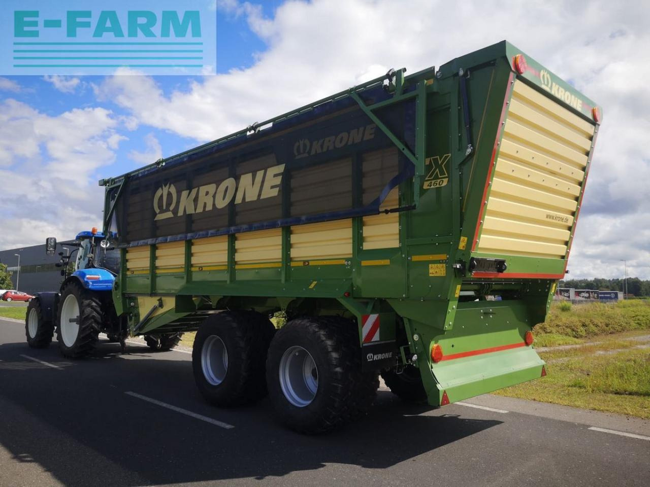 Krone tx 460 - Damperli traktör römorku: fotoğraf 1 Krone tx 460 - Damperli traktör römorku: fotoğraf 1