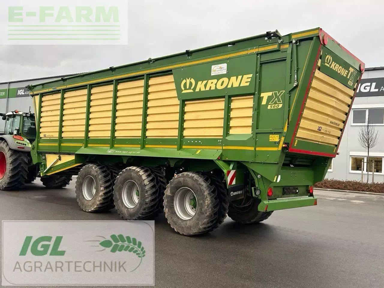 Krone tx 560 - Damperli traktör römorku: fotoğraf 3 Krone tx 560 - Damperli traktör römorku: fotoğraf 3