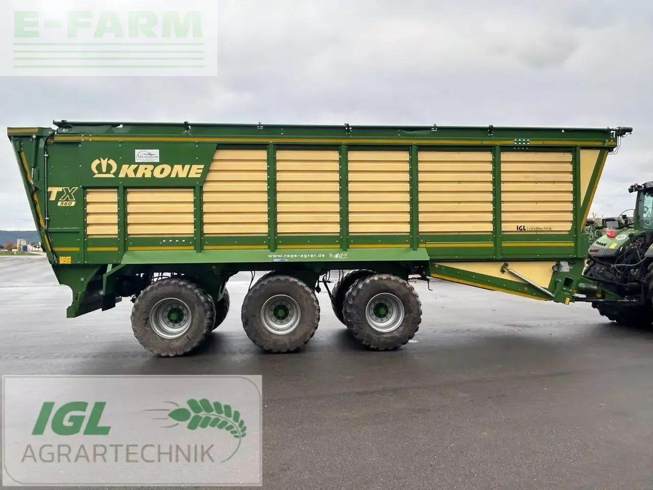 Krone tx 560 - Damperli traktör römorku: fotoğraf 4 Krone tx 560 - Damperli traktör römorku: fotoğraf 4
