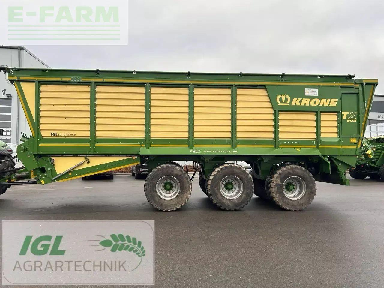 Krone tx 560 - Damperli traktör römorku: fotoğraf 2 Krone tx 560 - Damperli traktör römorku: fotoğraf 2