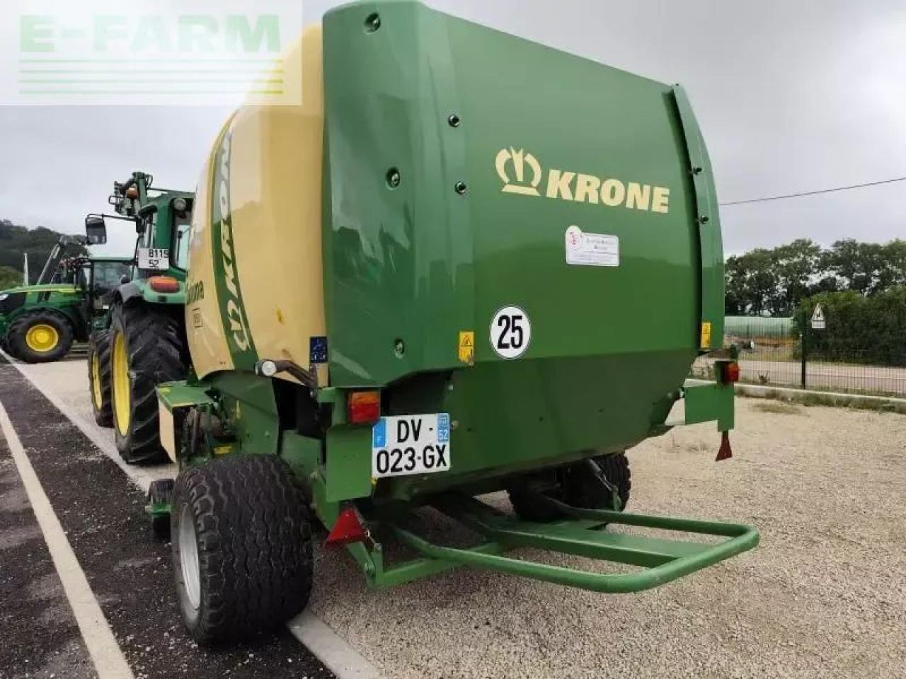 Krone v 1500 - Kare balya makinesi: fotoğraf 4 Krone v 1500 - Kare balya makinesi: fotoğraf 4