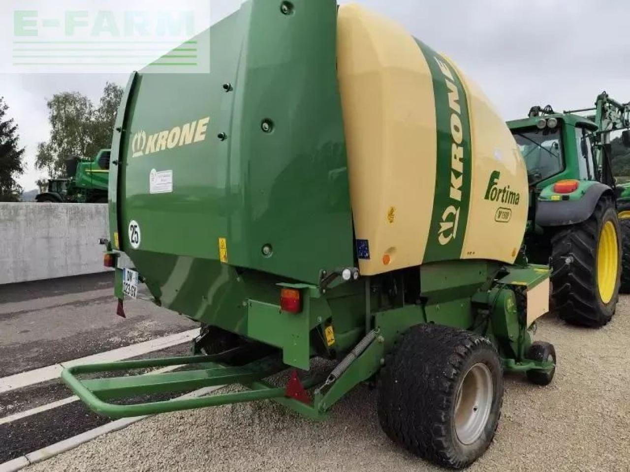 Krone v 1500 - Kare balya makinesi: fotoğraf 5 Krone v 1500 - Kare balya makinesi: fotoğraf 5