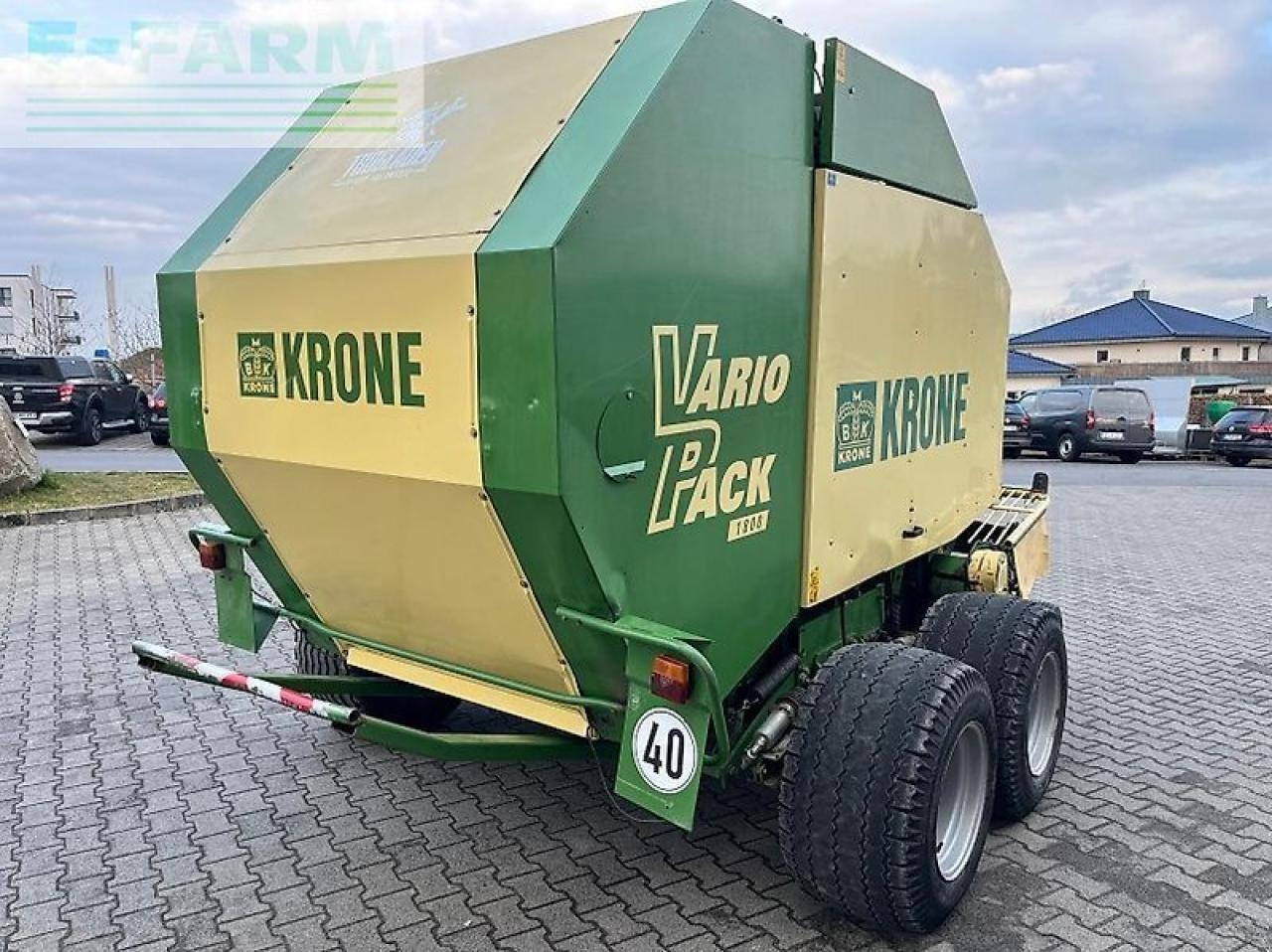 Krone vario pack 1800 - Kare balya makinesi: fotoğraf 3 Krone vario pack 1800 - Kare balya makinesi: fotoğraf 3