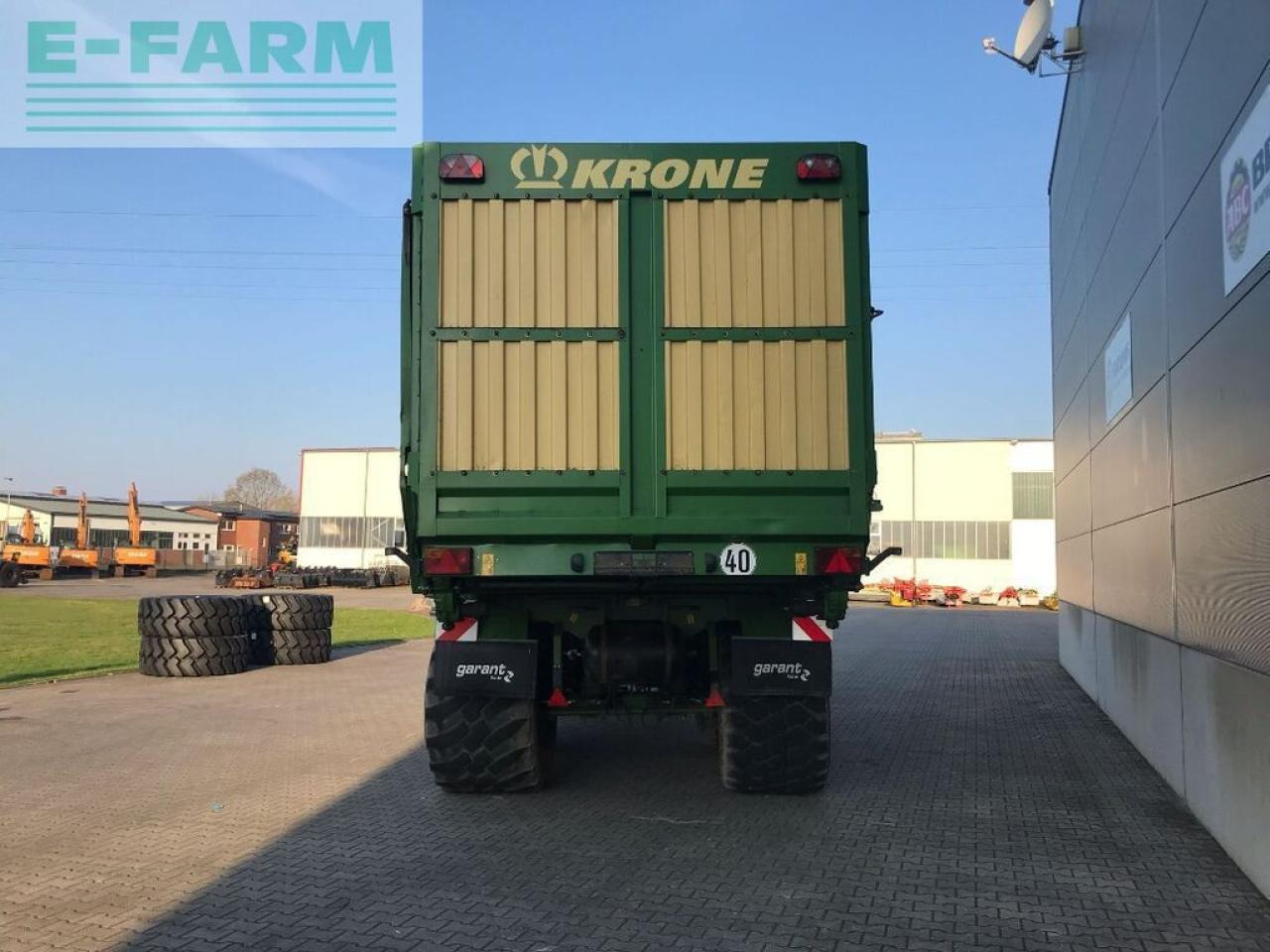 Krone zx450 - Damperli traktör römorku: fotoğraf 3 Krone zx450 - Damperli traktör römorku: fotoğraf 3