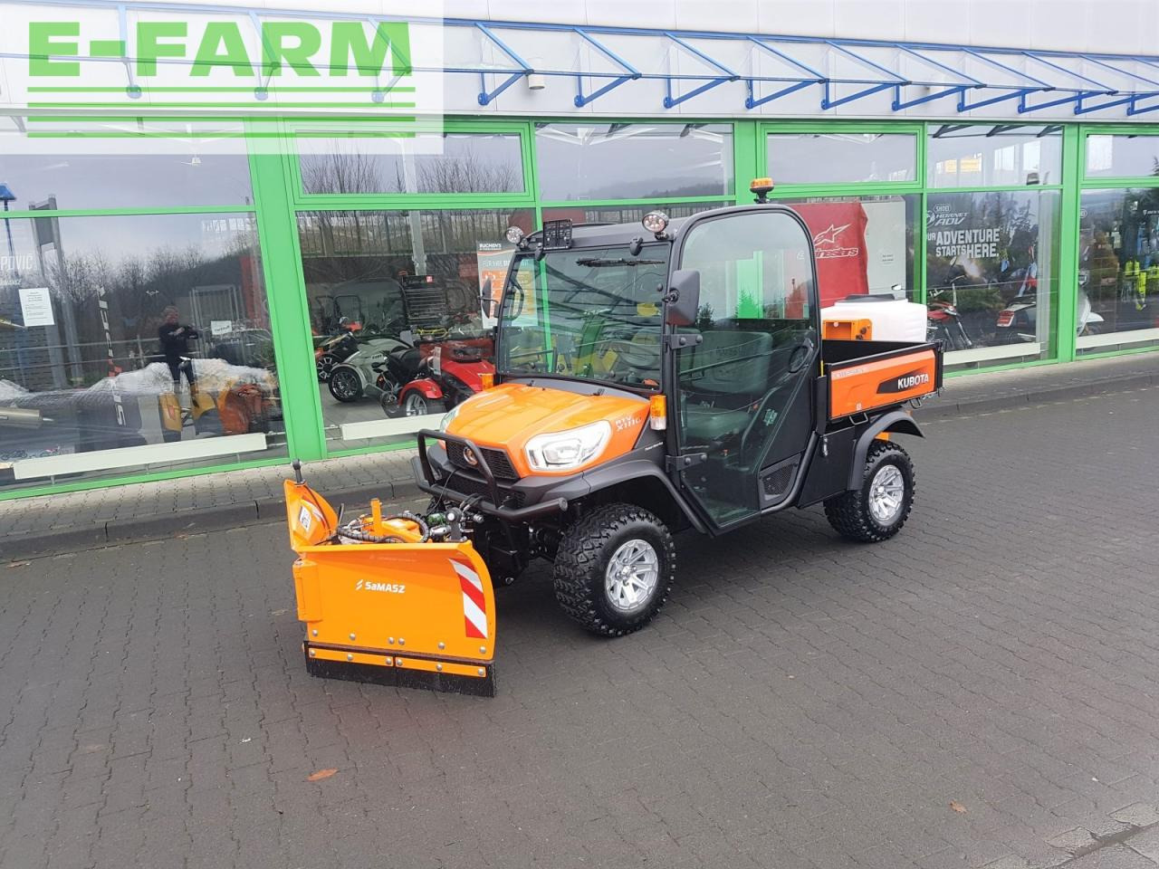 Kubota rtvx-1110 winterdienstpaket - Kar küreme aracı: fotoğraf 1 Kubota rtvx-1110 winterdienstpaket - Kar küreme aracı: fotoğraf 1