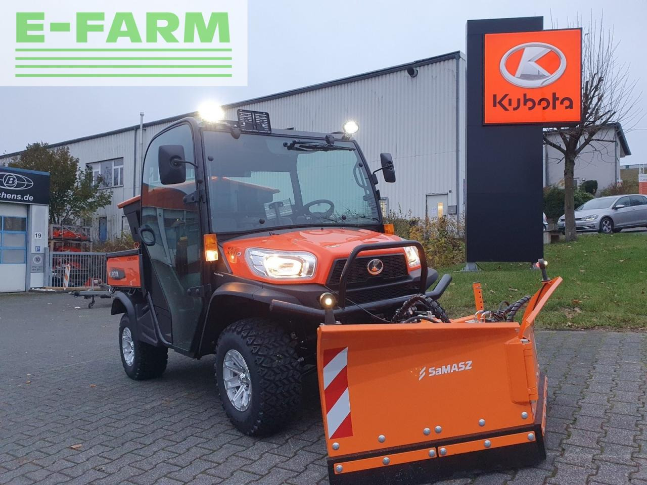 Kubota rtvx-1110 winterdienstpaket - Kar küreme aracı: fotoğraf 2 Kubota rtvx-1110 winterdienstpaket - Kar küreme aracı: fotoğraf 2