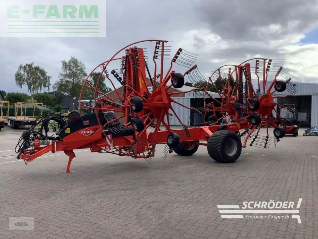 Kuhn ga 15131 - isobus - Ot toplama tırmığı: fotoğraf 3 Kuhn ga 15131 - isobus - Ot toplama tırmığı: fotoğraf 3
