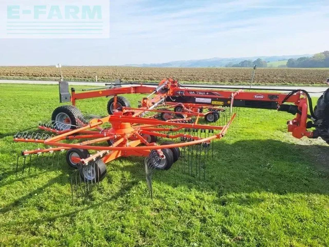 Ot toplama tırmığı Kuhn ga7501+ 2-kreisel-mittelschwader: fotoğraf 8